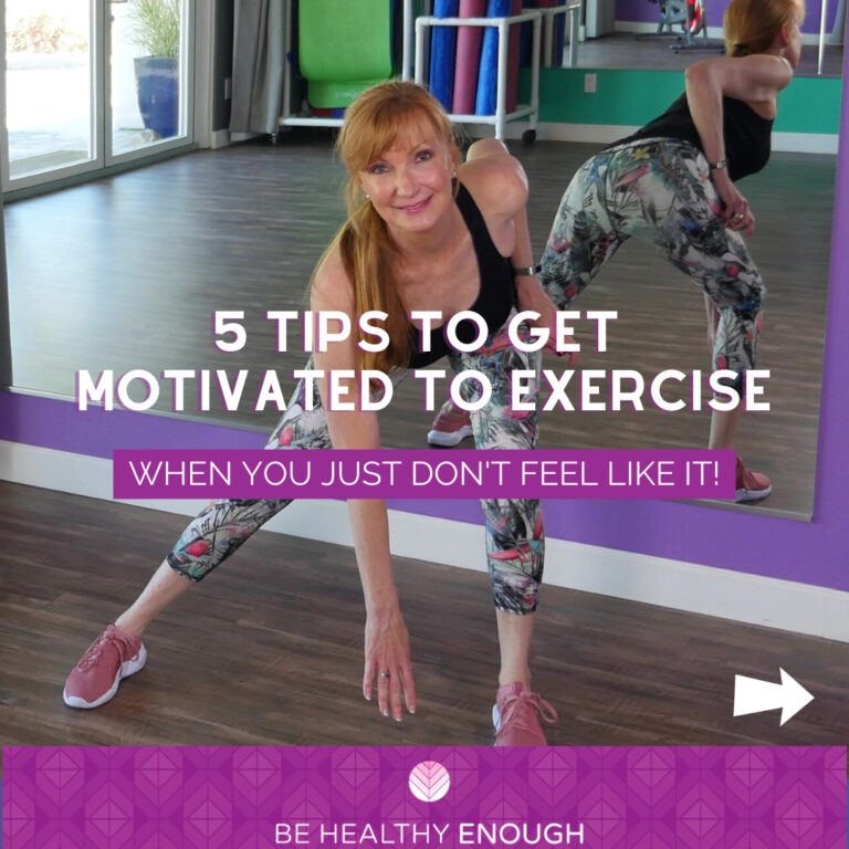 Simple Steps to GET MOTIVATED to Exercise