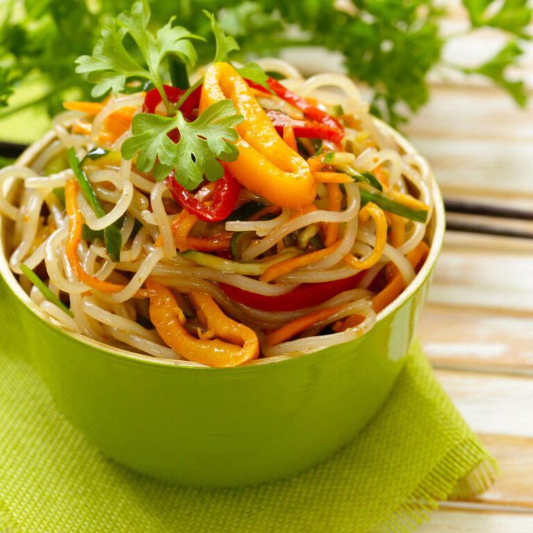 Healthy Asian Noodle Salad